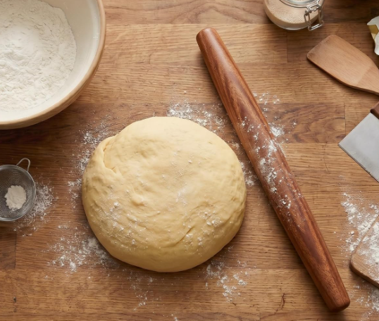 Sapele wood French-style rolling pin (1 pc), suitable for daily dough preparation and home baking - Image 2