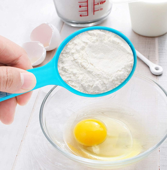 12-Piece Colorful Nesting Measuring Cup and Spoon Set
