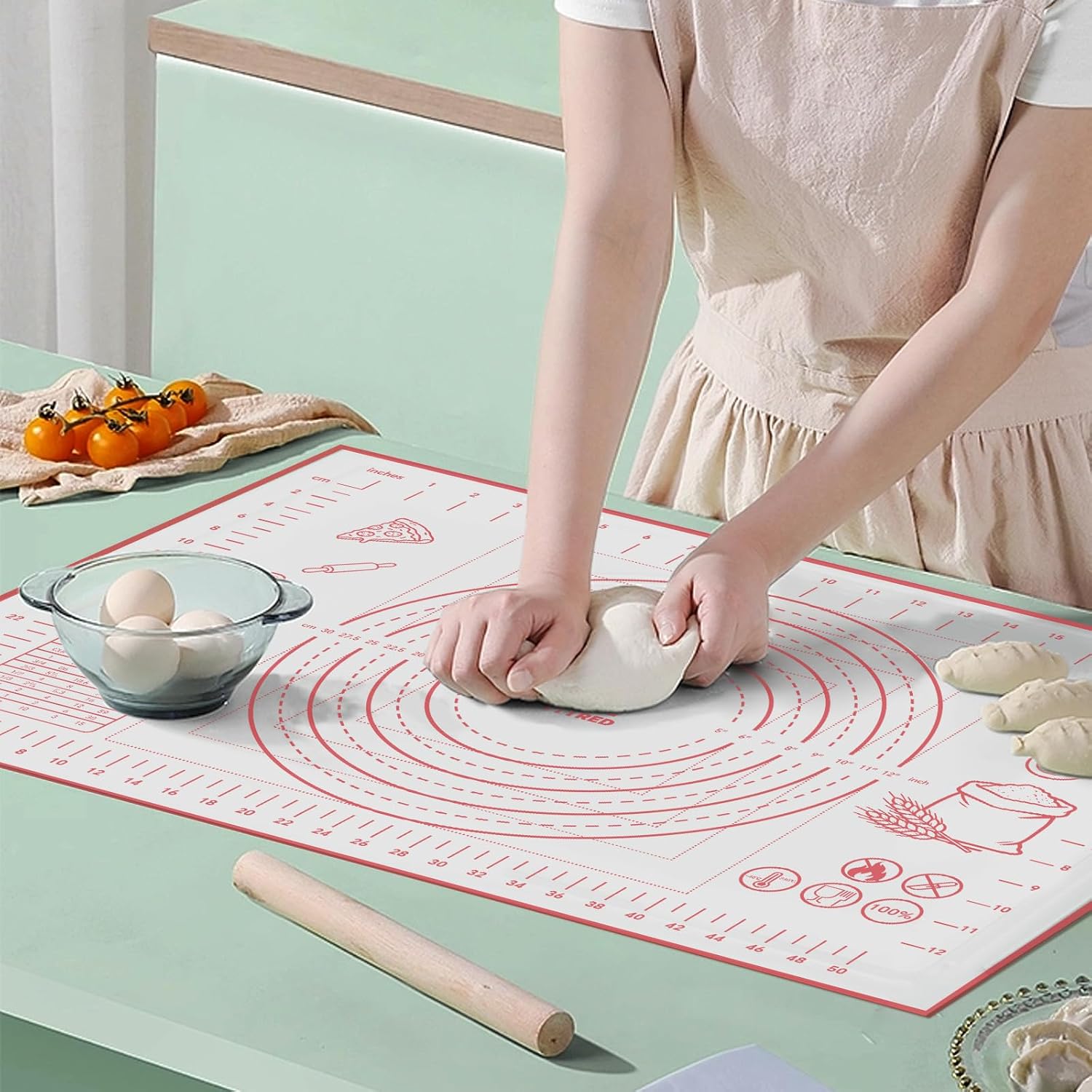 Non-Slip Silicone Baking Surface